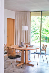 GM3182 Obelisk rundt bord m. udtræk Ø130 fra Gramrode Møbelfabrik - 3 - Jacobsen Plus