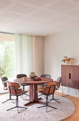 GM3182 Obelisk rundt bord m. udtræk Ø130 fra Gramrode Møbelfabrik - 2 - Jacobsen Plus