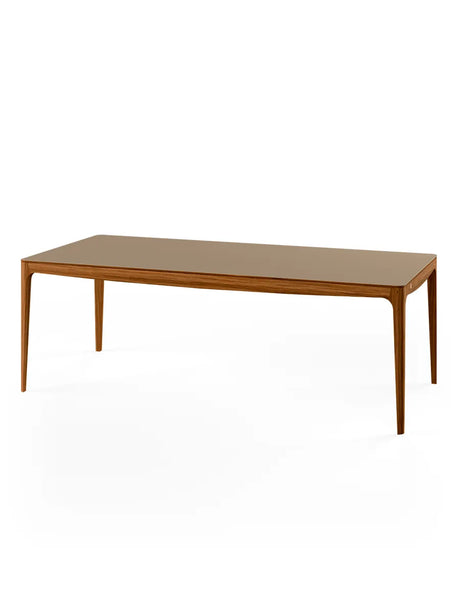 GM 3700 RO Spisebord, lys brun fra Naver Collection - 210 x 100 cm / Valnød / Ingen tillægsplader - Jacobsen Plus