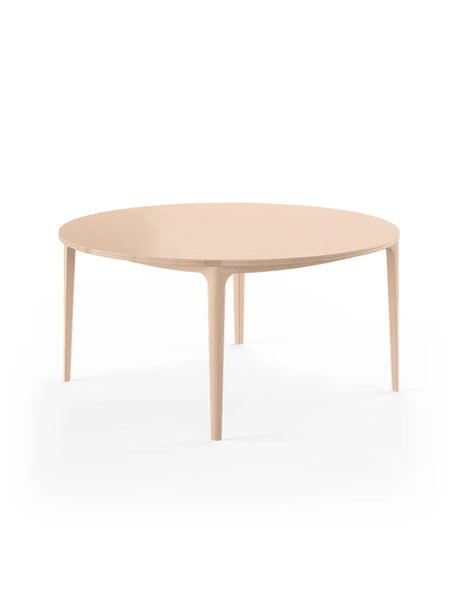 GM 3700 RO Rundt Spisebord fra Naver Collection - Ø 120 cm / Eg hvidolie / Ingen tillægsplader - Jacobsen Plus
