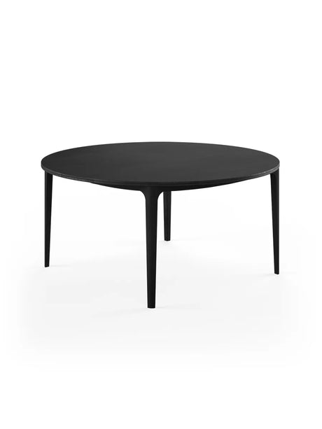 GM 3700 RO Rundt Spisebord fra Naver Collection - Ø 140 cm / Ask sortbejdset / Inkl. 2 tillægsplader - Jacobsen Plus