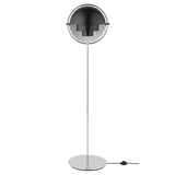 Multi-Lite Gulvlampe fra GUBI - Sort skærm - krom stel - Jacobsen Plus