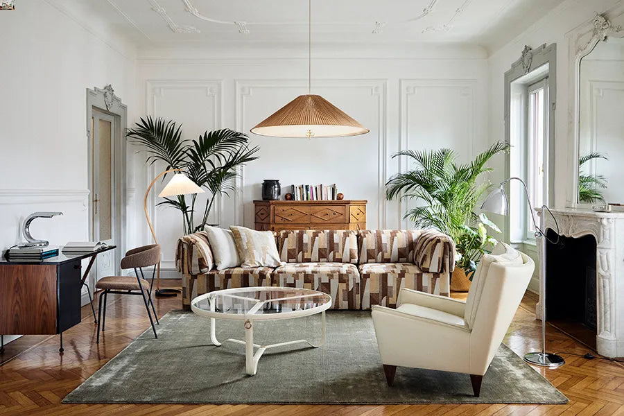 Adnet Coffee Table Ø100 cm, cream fra GUBI - 2 - Jacobsen Plus