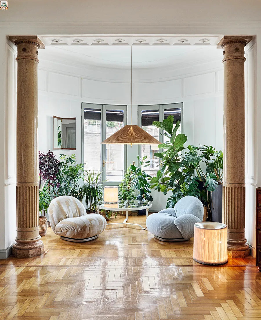 Adnet Coffee Table Ø100 cm, cream fra GUBI - 3 - Jacobsen Plus