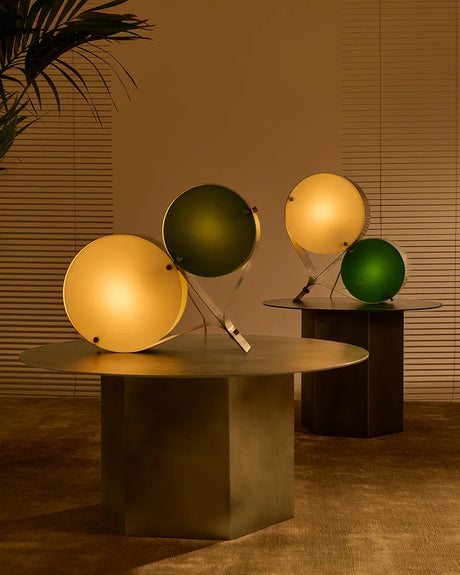 Coppia Table Lamp fra GUBI - Ivory & Blush - Jacobsen Plus