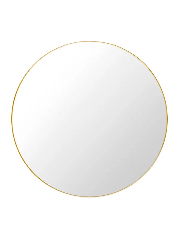 Spejl Ø110 fra GUBI - Polished Brass - Jacobsen Plus