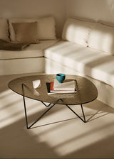 Pedrera Coffee Table, Bronze Structured Glass fra GUBI - 1 - Jacobsen Plus