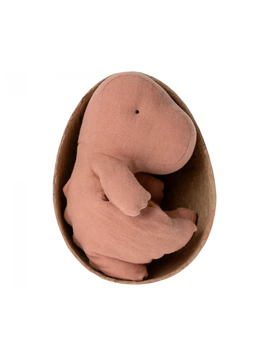 Lille Gantosaurus i æg, gammel rosa fra Maileg - 3 - Jacobsen Plus