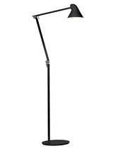 NJP gulvlampe fra Louis Poulsen - Sort - Jacobsen Plus