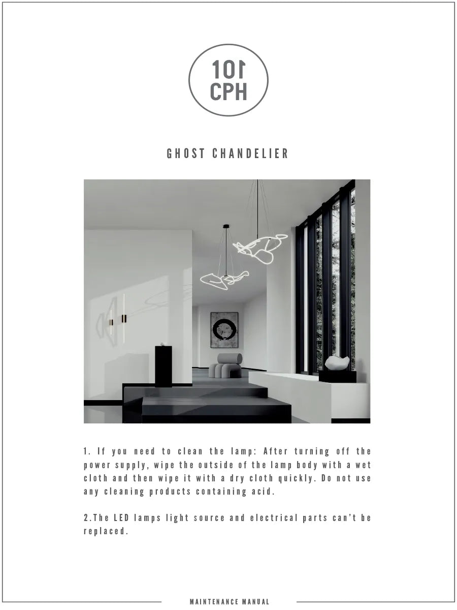 Ghost Chandelier, Mini fra 101 Copenhagen - 10 - Jacobsen Plus
