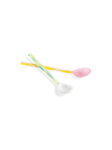 Glasskeer fra Hay - Light pink & white (2 stk.) - Jacobsen Plus