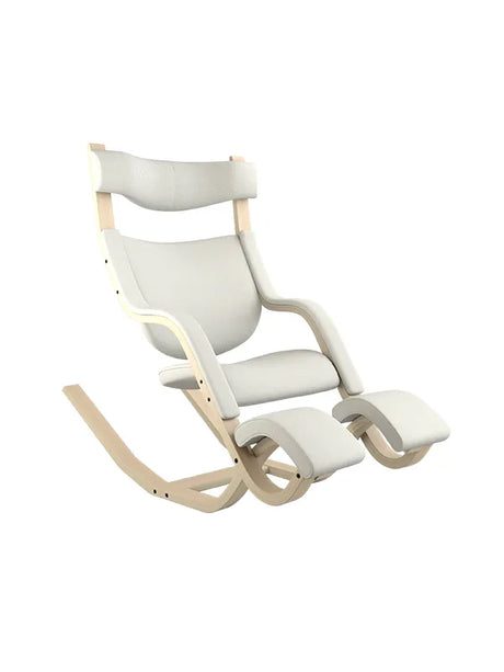 Gravity Balans Lænestol fra Variér (Natural ask) - Hallingdal / Cream white HAL100 - Jacobsen Plus