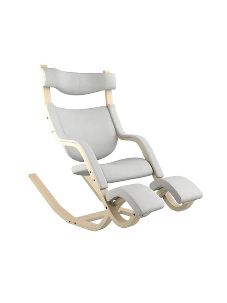 Gravity Balans Lænestol fra Variér (Natural ask) - Hallingdal / Light beige HAL103 - Jacobsen Plus