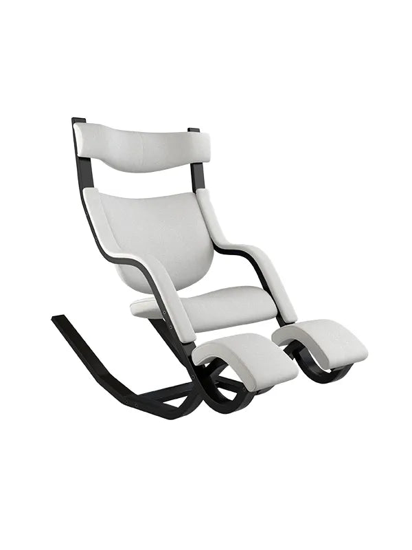 Gravity Balans Lænestol fra Variér (Sort ask) - Hallingdal / Light beige HAL103 - Jacobsen Plus