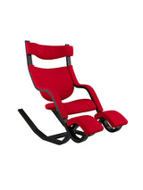 Gravity Balans Lænestol fra Variér (Sort ask) - Hallingdal / Light pink red HAL680 - Jacobsen Plus