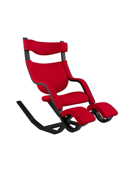 Gravity Balans Lænestol fra Variér (Sort ask) - Hallingdal / Light pink red HAL680 - Jacobsen Plus