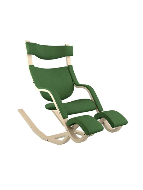 Gravity Balans Lænestol fra Variér (Natural ask) - Hallingdal / Green HAL944 - Jacobsen Plus