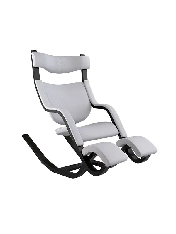 Gravity Balans Lænestol fra Variér (Sort ask) - Revive / Light grey REV144 - Jacobsen Plus