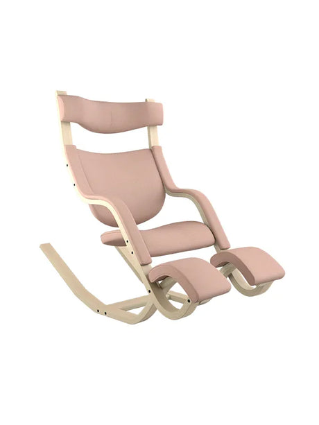 Gravity Balans Lænestol fra Variér (Natural ask) - Revive / Pale apricot REV414 - Jacobsen Plus