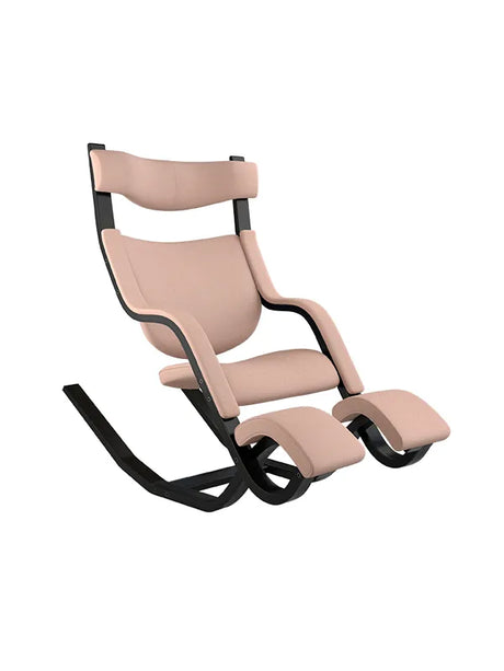 Gravity Balans Lænestol fra Variér (Sort ask) - Revive / Pale apricot REV414 - Jacobsen Plus