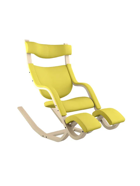 Gravity Balans Lænestol fra Variér (Natural ask) - Revive / Yellow REV424 - Jacobsen Plus