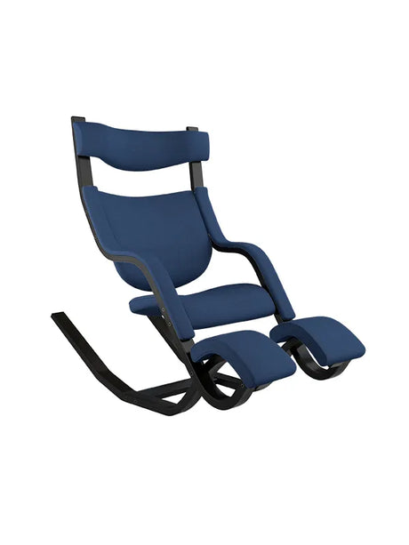 Gravity Balans Lænestol fra Variér (Sort ask) - Revive / Dark blue REV774 - Jacobsen Plus