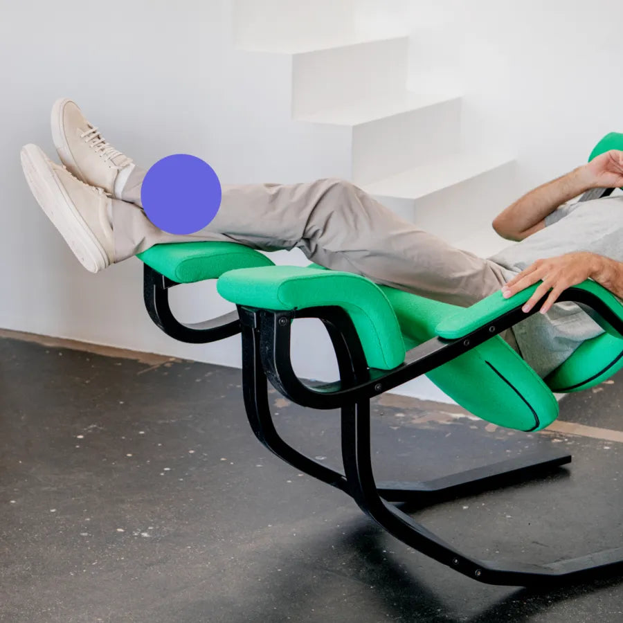 Gravity Balans Lænestol fra Variér (Sort ask) - 2 - Jacobsen Plus