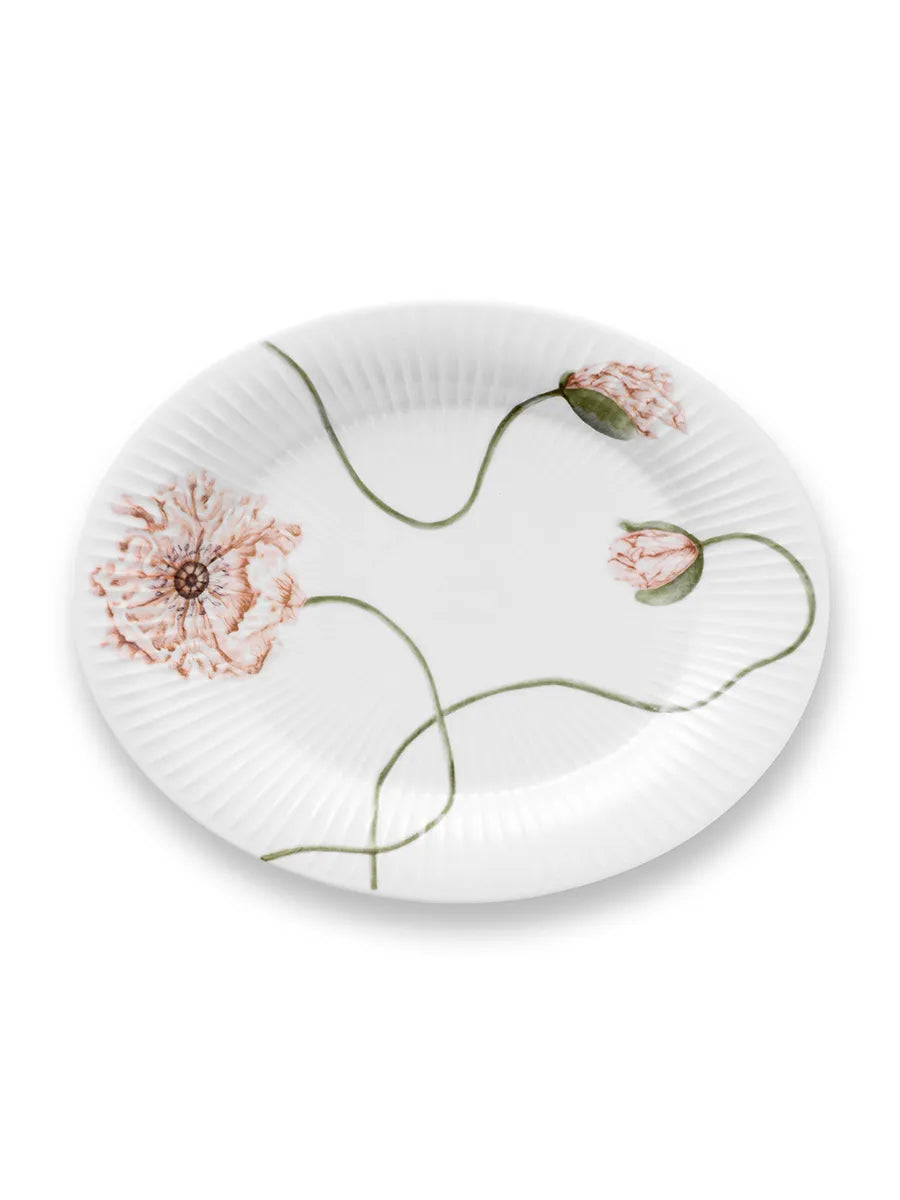 Hammershøi Poppy Ovalt bordfad fra Kähler