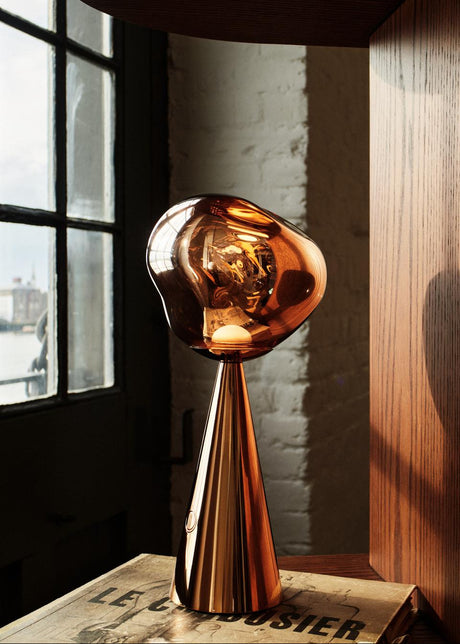 Melt portable bordlampe, bronze fra Tom Dixon - 2 - Jacobsen Plus