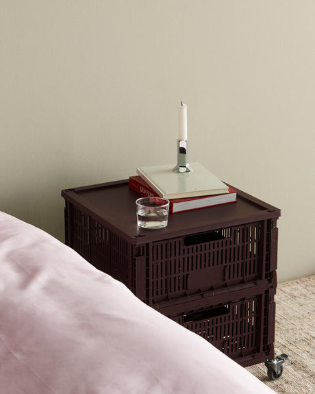 Colour Crate Large Square, Bordeaux fra Hay - 2 - Jacobsen Plus