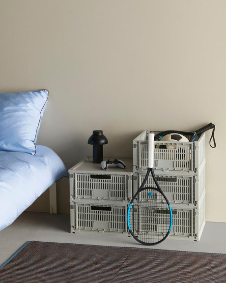 Colour Crate Large Square, Grey fra Hay - 3 - Jacobsen Plus