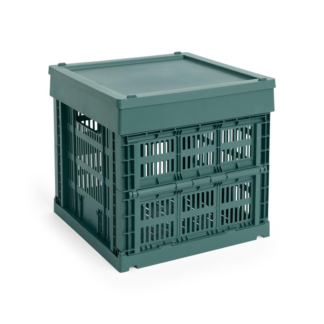 Colour crate låg, Medium Square/Cube fra Hay - 2 - Jacobsen Plus