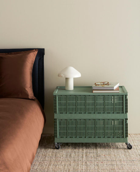 Colour crate låg, X-Large fra Hay - Bordeaux - Jacobsen Plus