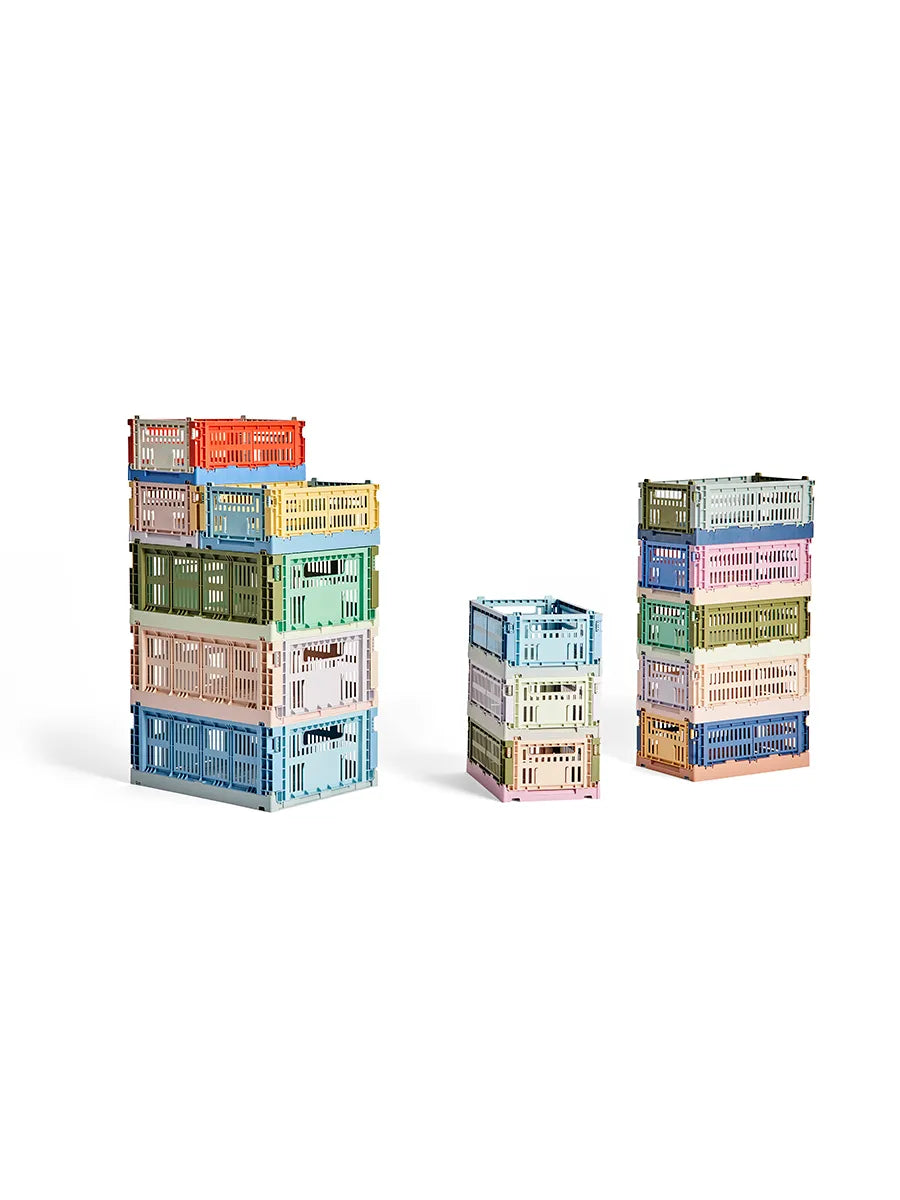 Colour crate S, mix dusty blue fra Hay