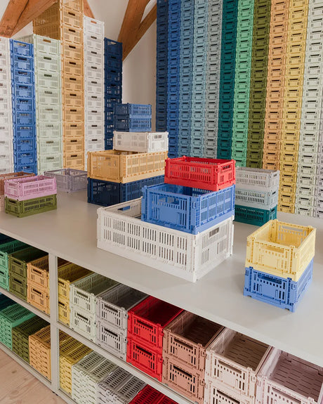 Colour crate S, golden yellow fra Hay - 2 - Jacobsen Plus