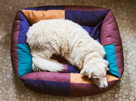 Dogs Bed Large, burgundy/green fra Hay - 3 - Jacobsen Plus