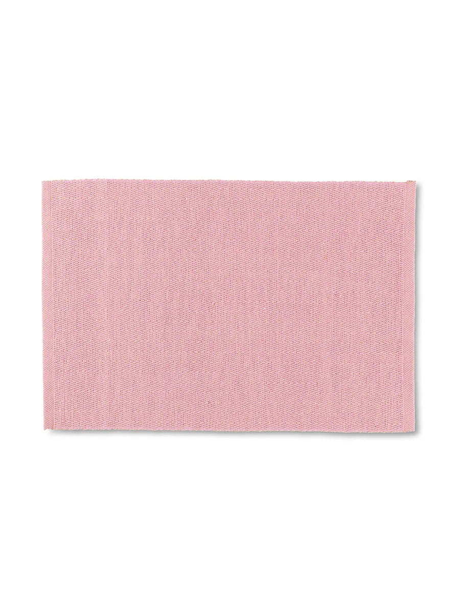 Herringbone Dækkeserviet fra Lyngby Porcelæn - Rosa - Jacobsen Plus