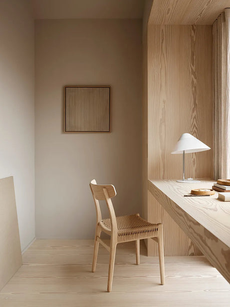 HJW01 Opala Bordlampe af Hans J. Wegner - Sort - Jacobsen Plus