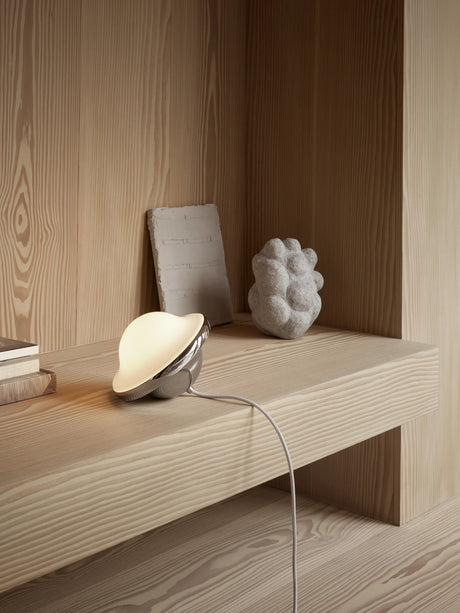 HK21 Bubi bordlampe fra Carl Hansen & Søn - Krom - Jacobsen Plus