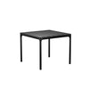 Sort aluminium stel - sort aluminium bordplade