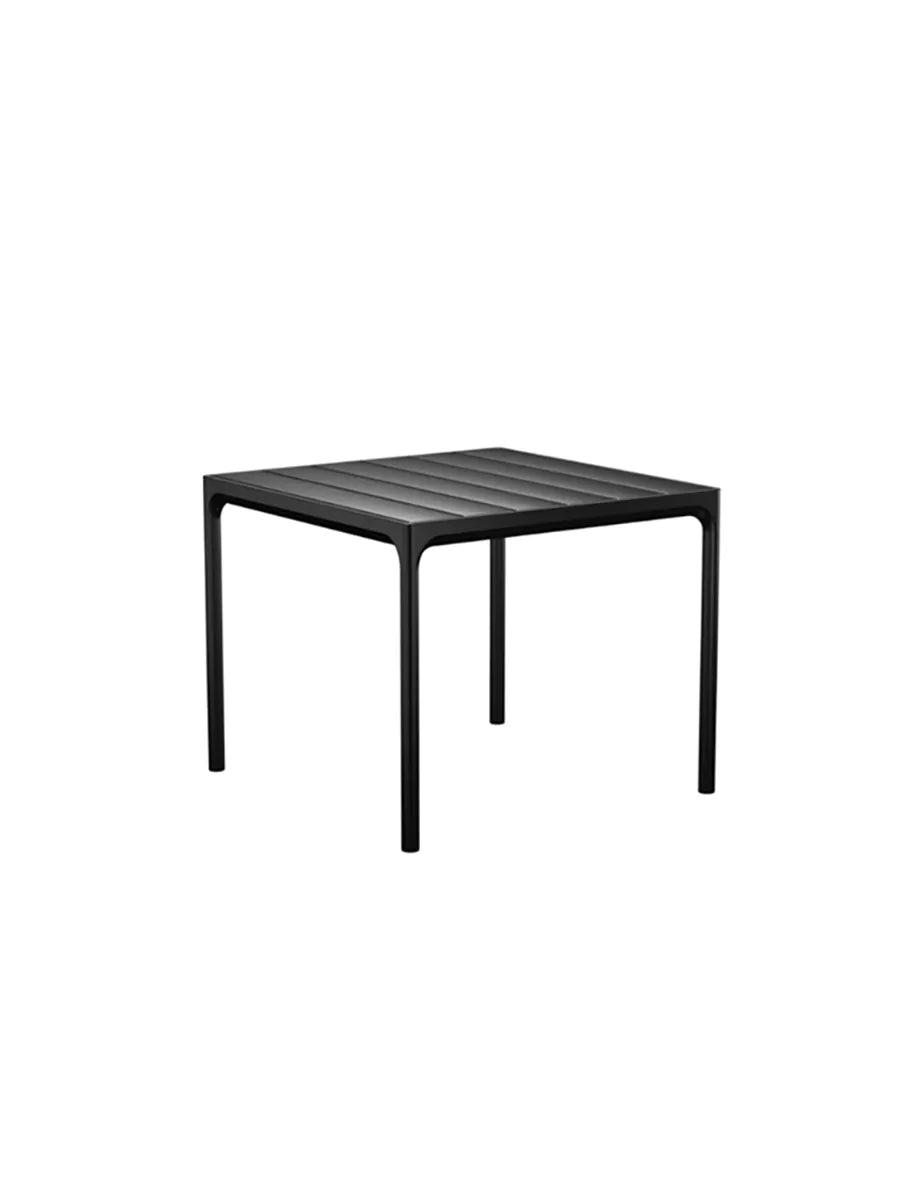  - Sort aluminium stel - sort aluminium bordplade - Jacobsen Plus
