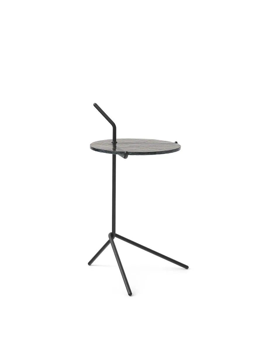 Halten SH9 Sidebord, warm black & smoked glass fra &Tradition