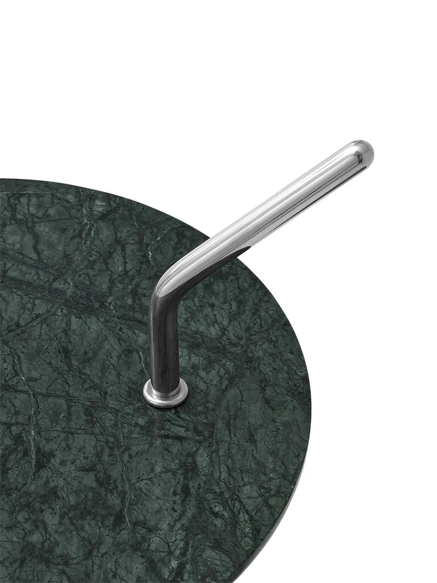 Halten SH9 Sidebord, polished steel & marble fra &Tradition - 2 - Jacobsen Plus
