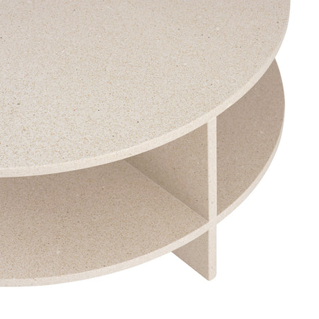 Halves udendørs sofabord fra Muuto - Off-white - Jacobsen Plus