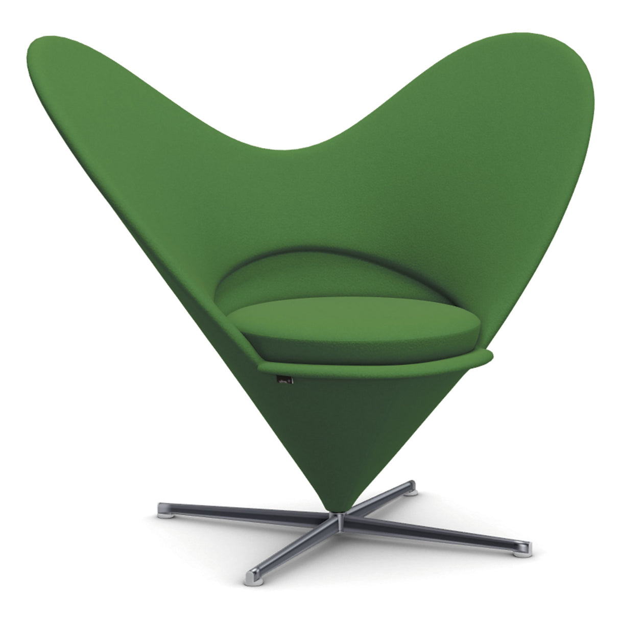 Heart Cone Chair af Verner Panton - Tonus 58 grass green - Jacobsen Plus