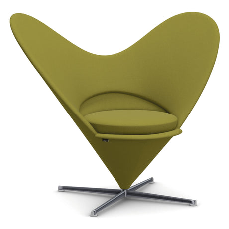 Heart Cone Chair af Verner Panton - Tonus 57 lime green - Jacobsen Plus