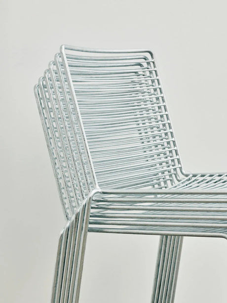 Hee Dining Chair, hot galvanised fra Hay - 3 - Jacobsen Plus