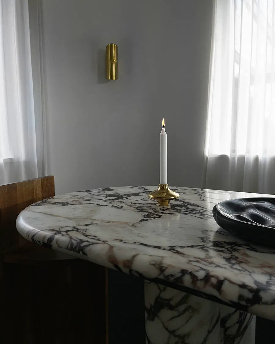 Doublet Candleholder Small, gold fra Hein Studio - 2 - Jacobsen Plus