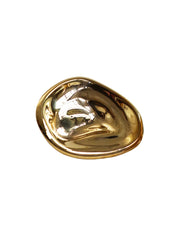 Ripple Knob Small, gold fra Hein Studio