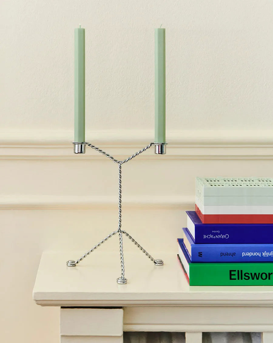 Hexagon Candle 4 Stk., fresh fra Hay